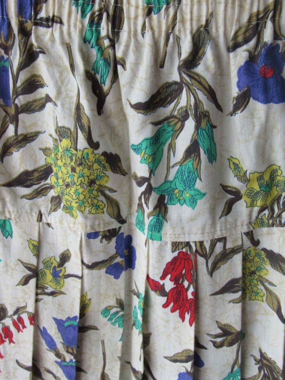 Vintage Katesport Sheila Wiener 2 Piece Ladies Summer Skirt Set Size 17/18 V422 - Picture 8 of 11